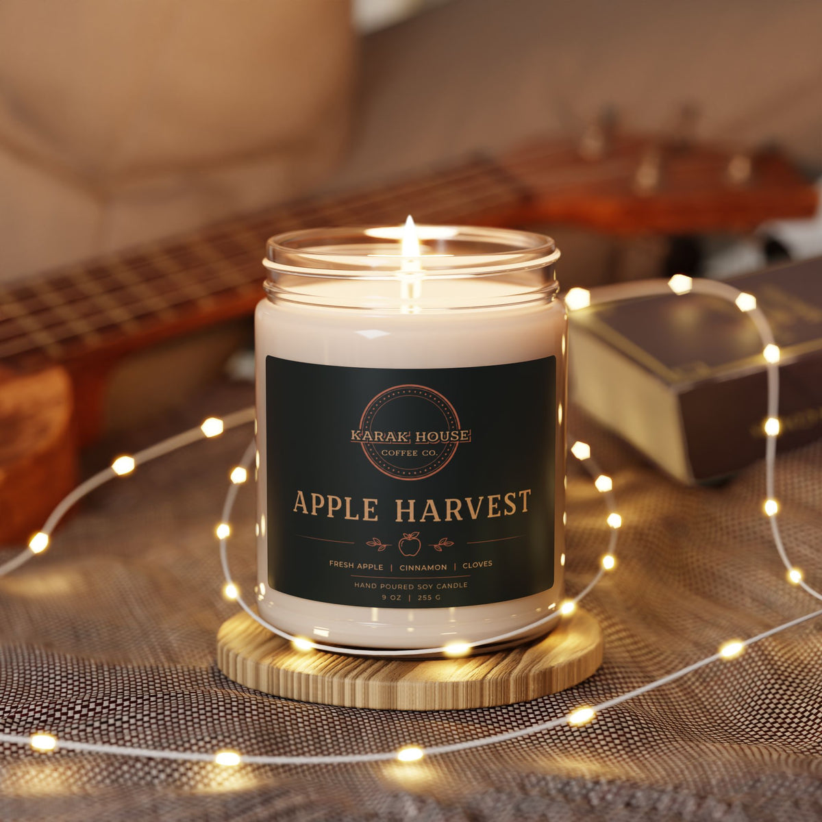 Karak House Apple Harvest Soy Candle, 9oz