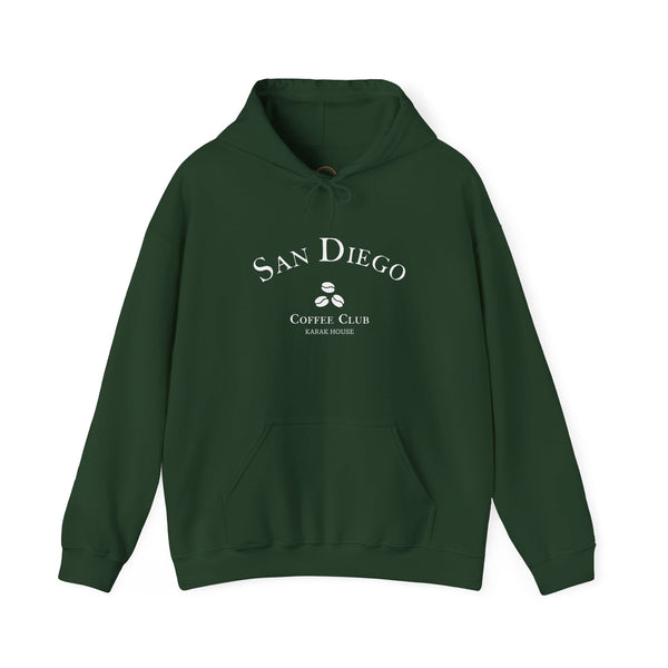 San Diego Coffee Club Unisex Heavy Blend™ Hooded Sweatshirt - Green