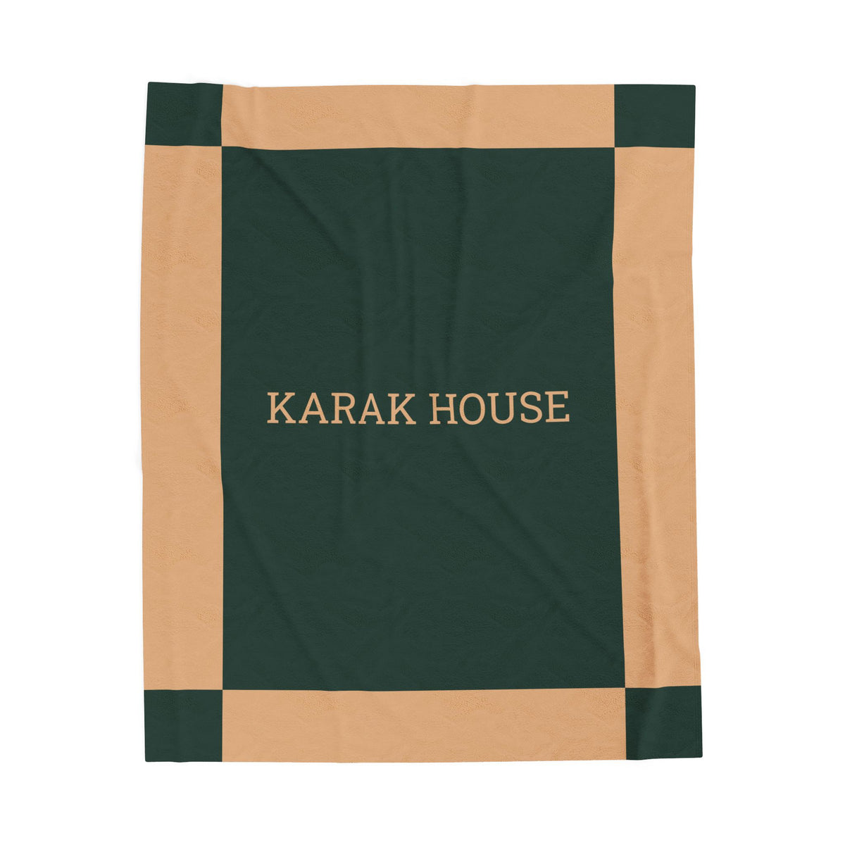 Karak House Velveteen Plush Blanket