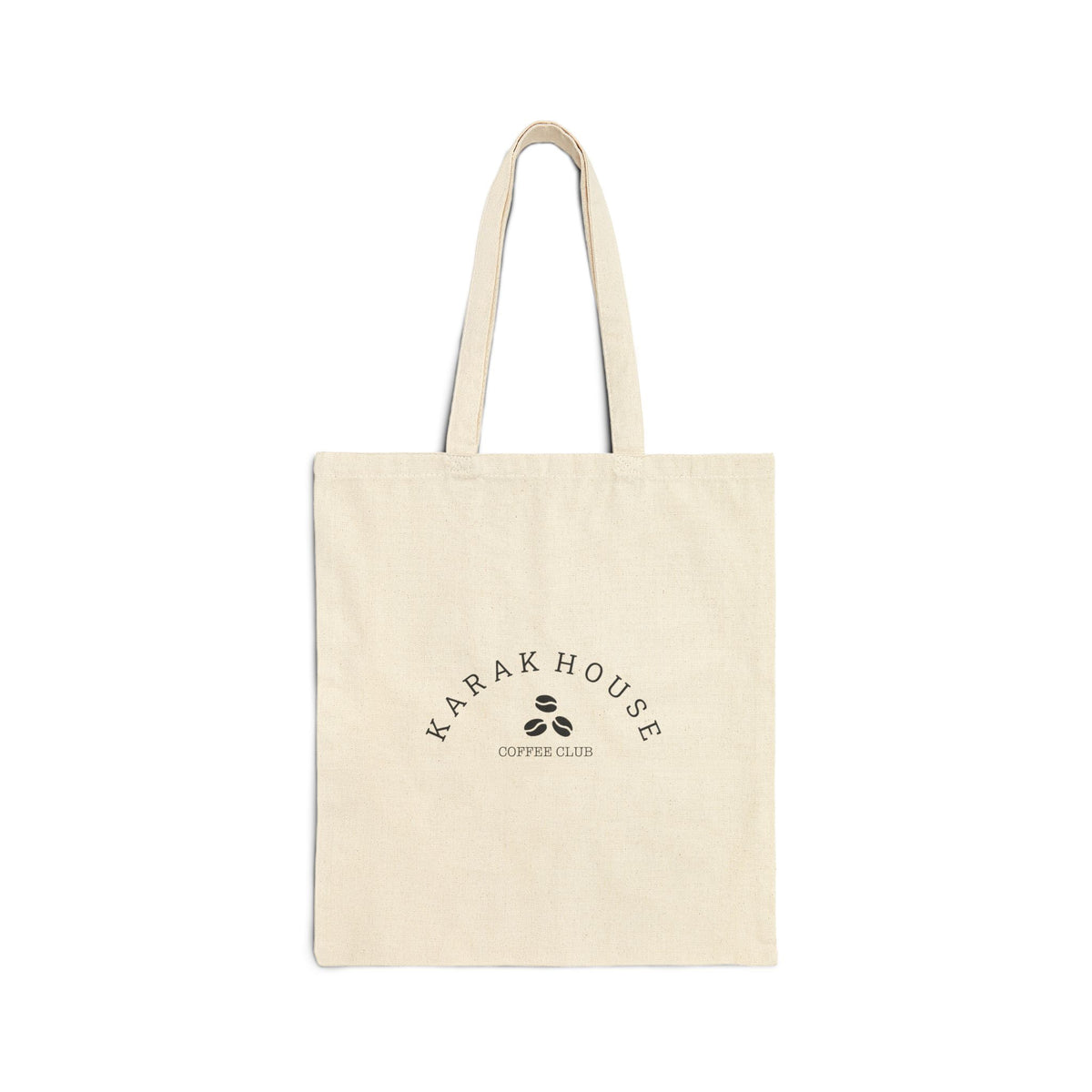 Karak House Coffee Club Cotton Canvas Tote Bag
