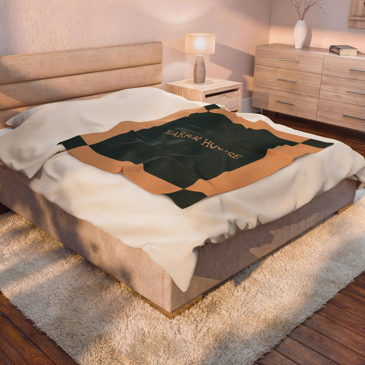 Karak House Velveteen Plush Blanket