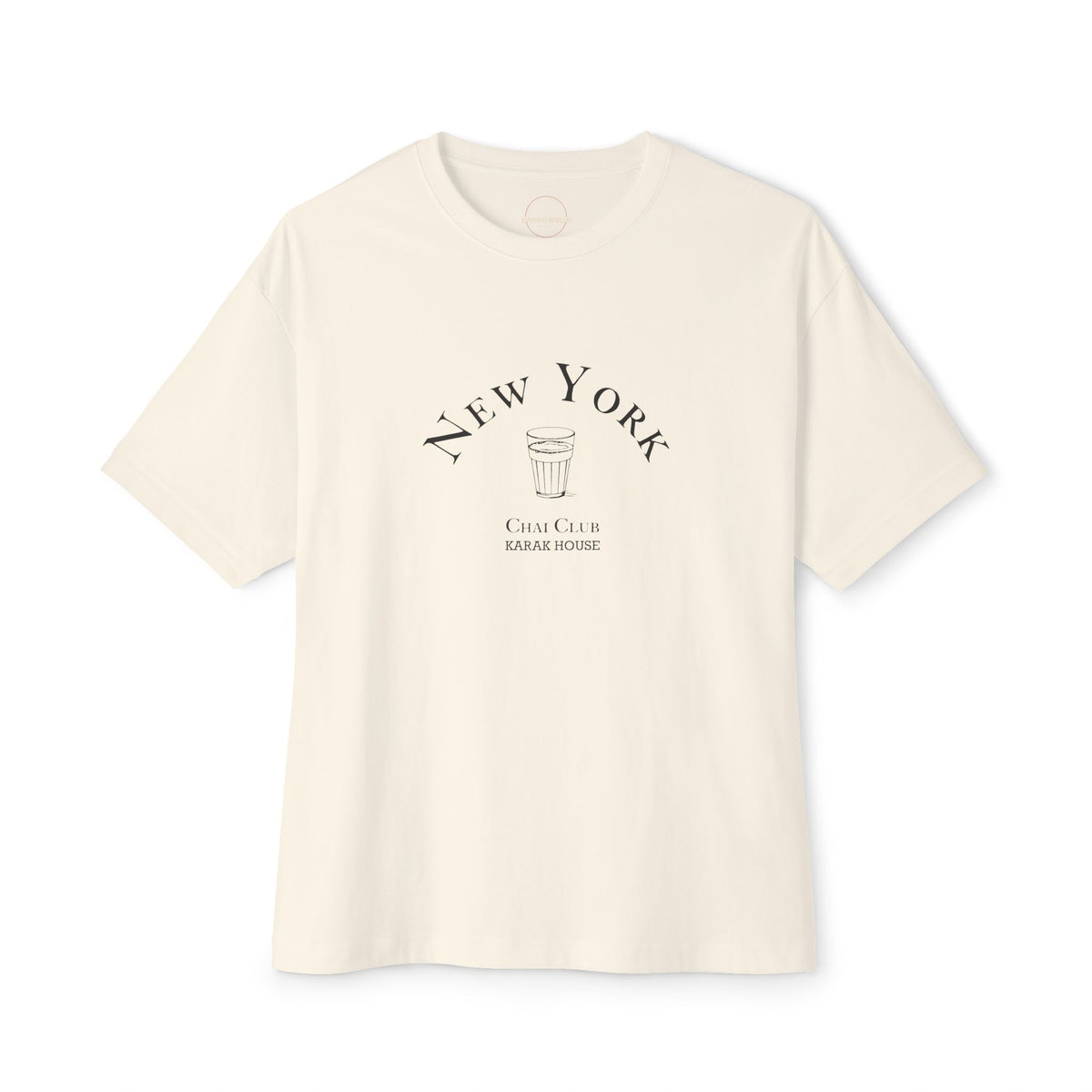 NY Chai Club Unisex Oversized Boxy Tee