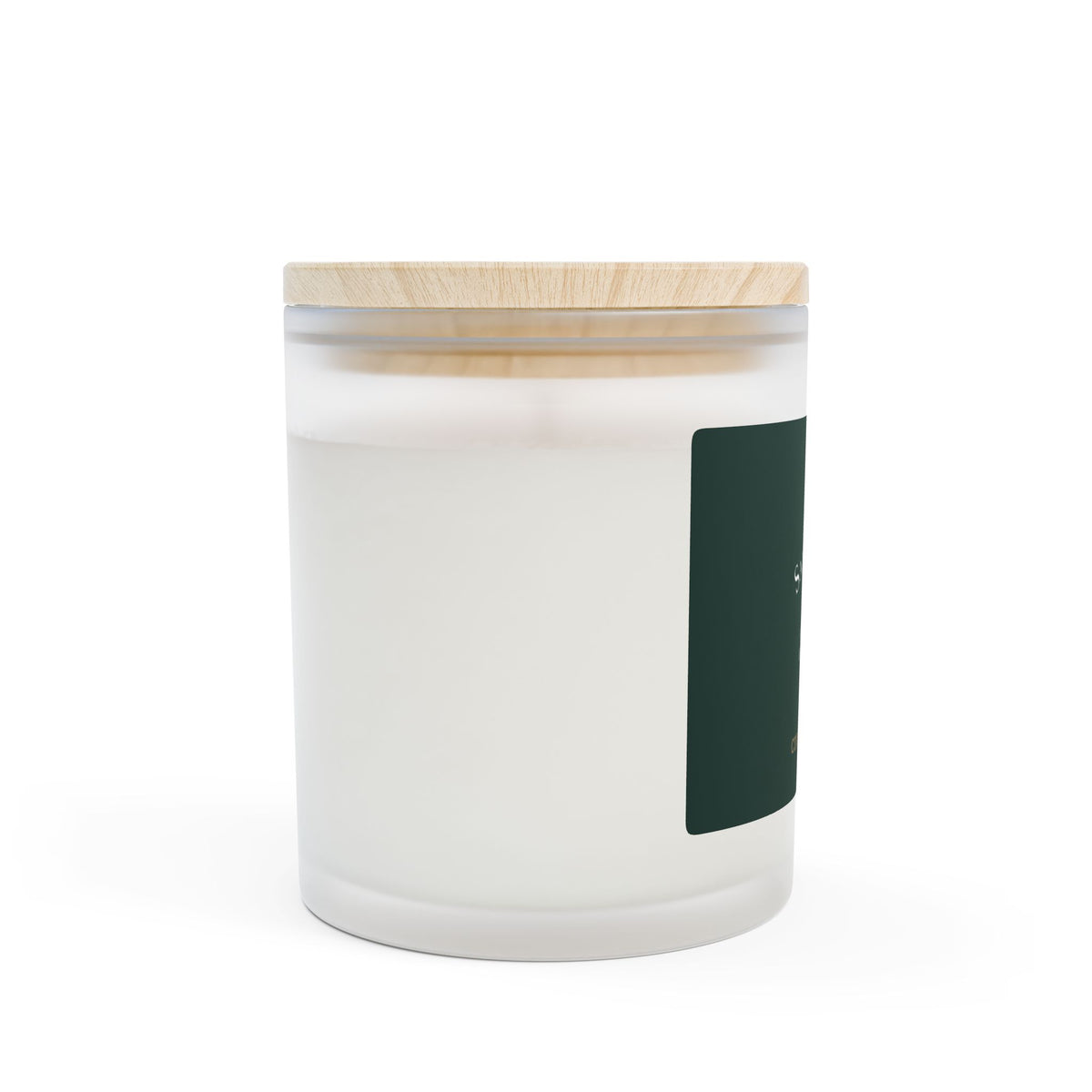 San Diego CC Frosted Glass Candle, 11oz