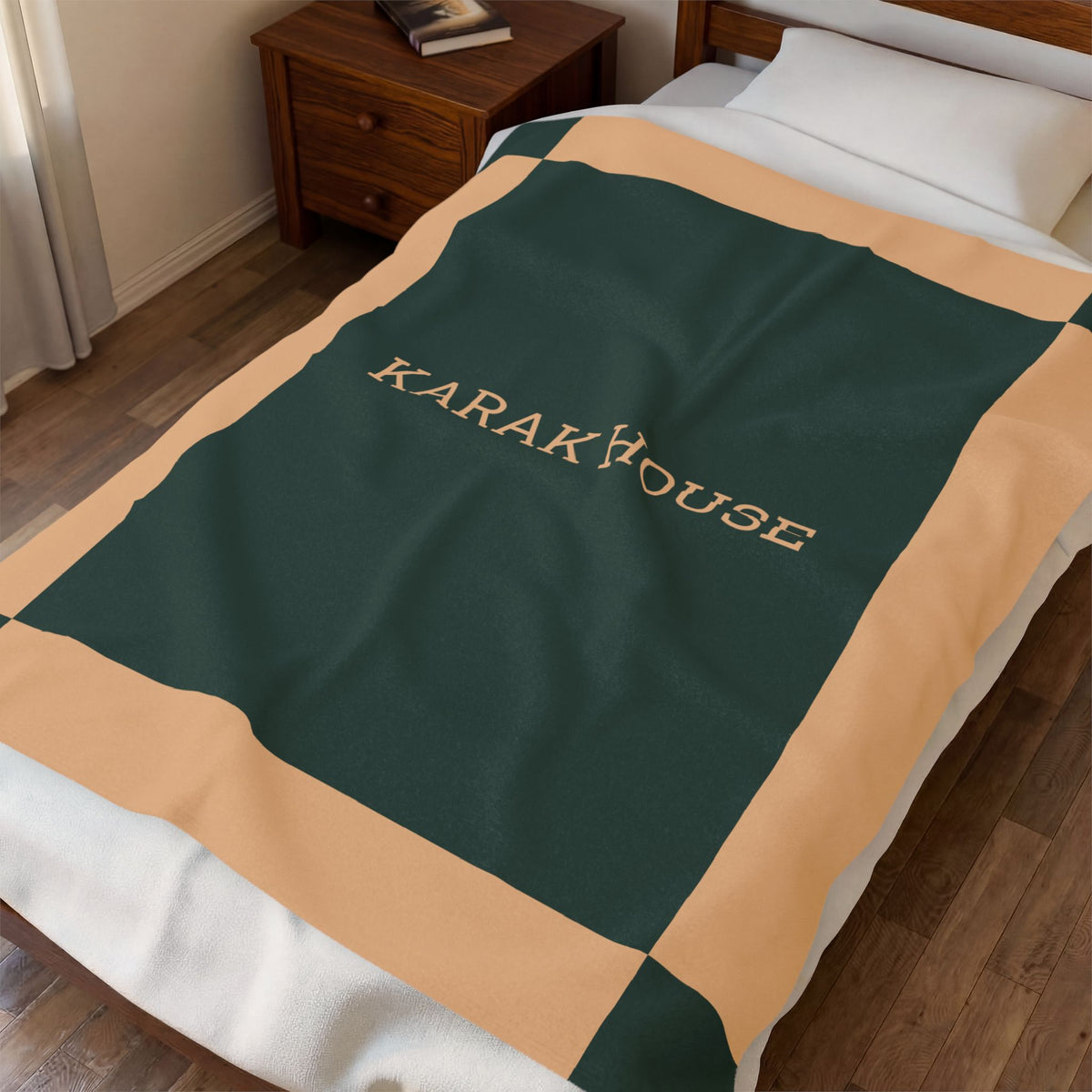 Karak House Velveteen Plush Blanket