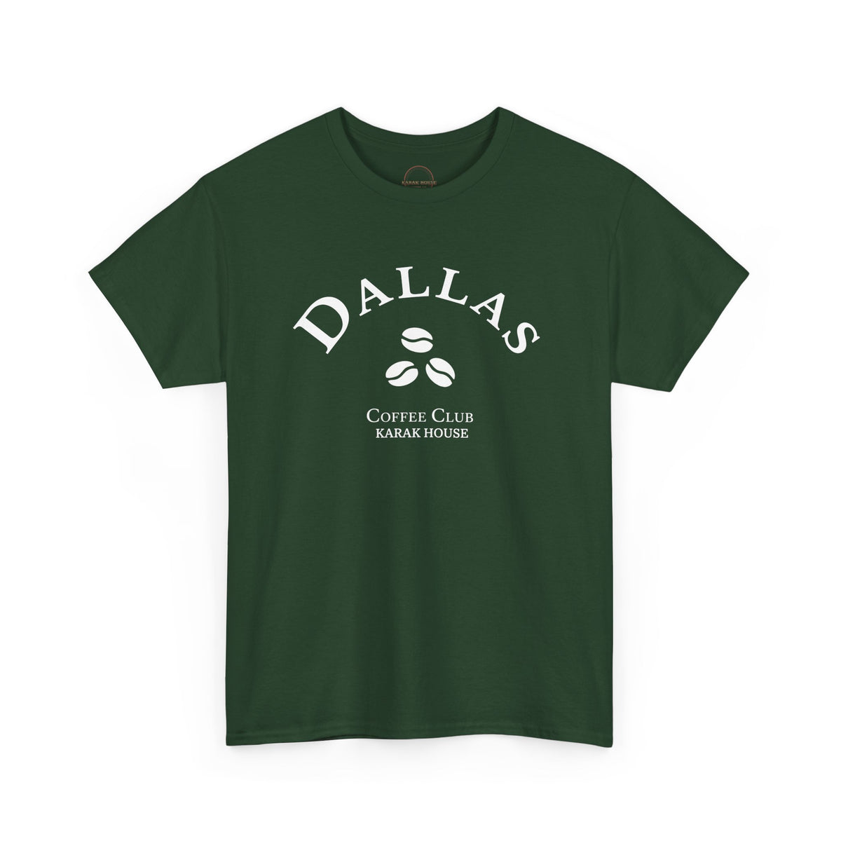 Dallas Coffee Club Heavy Cotton Tee - Green