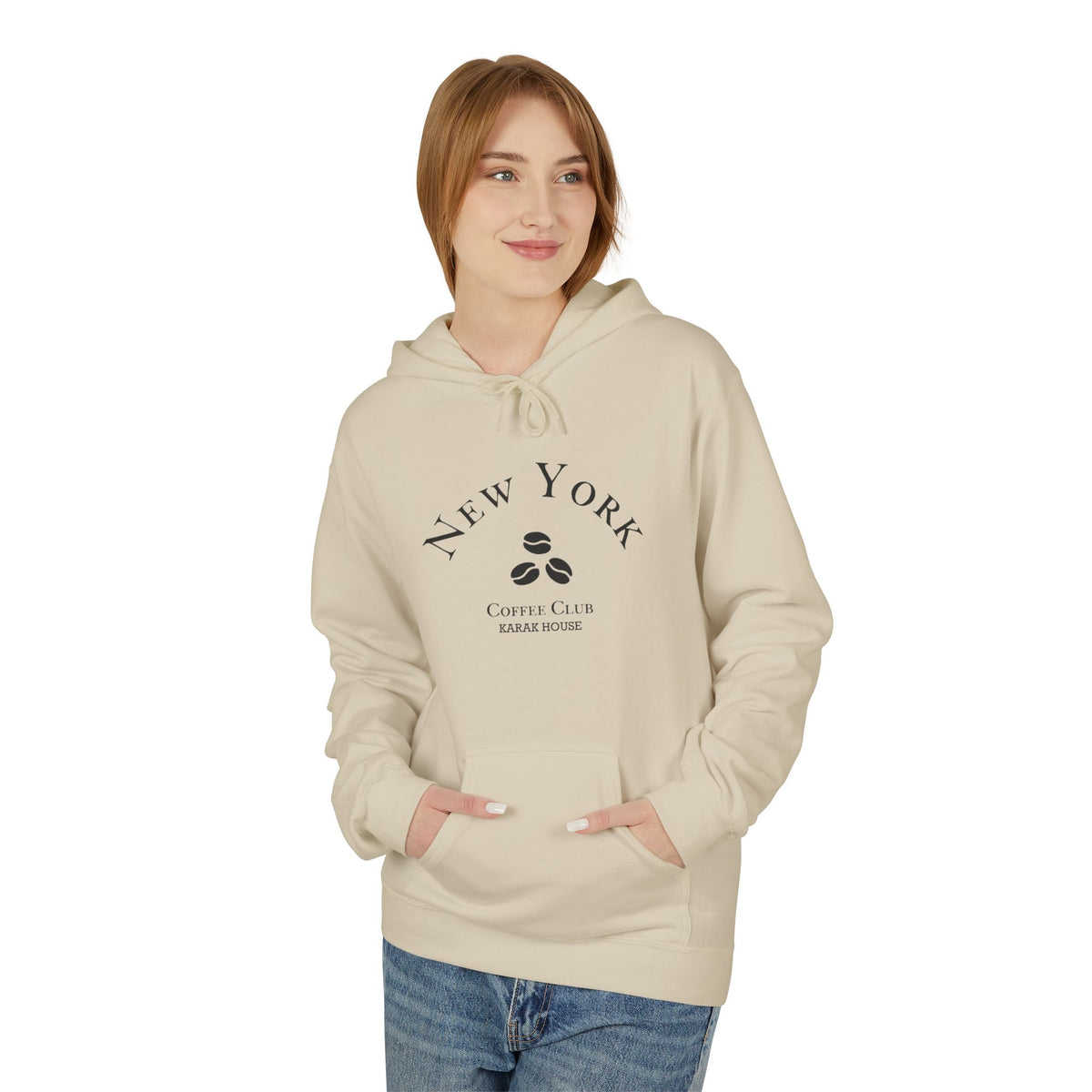 NY Coffee Club Unisex Midweight Softstyle Fleece Hoodie