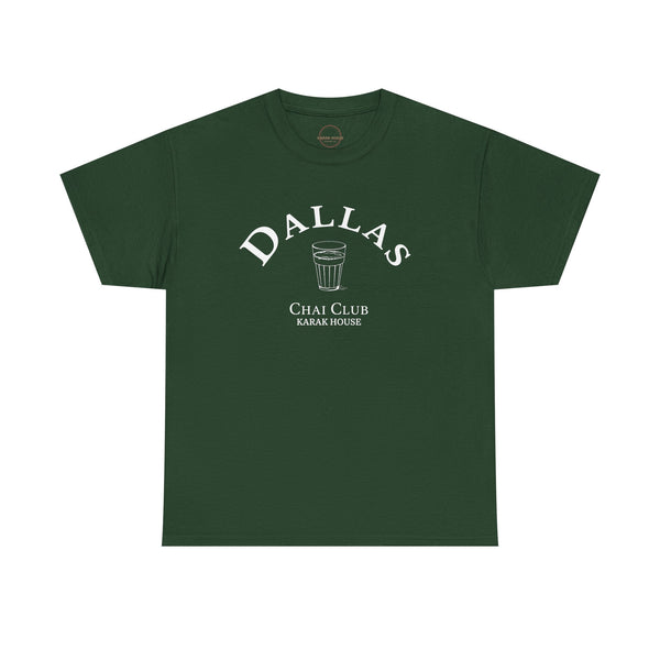 Dallas Chai Club Heavy Cotton Tee - Green