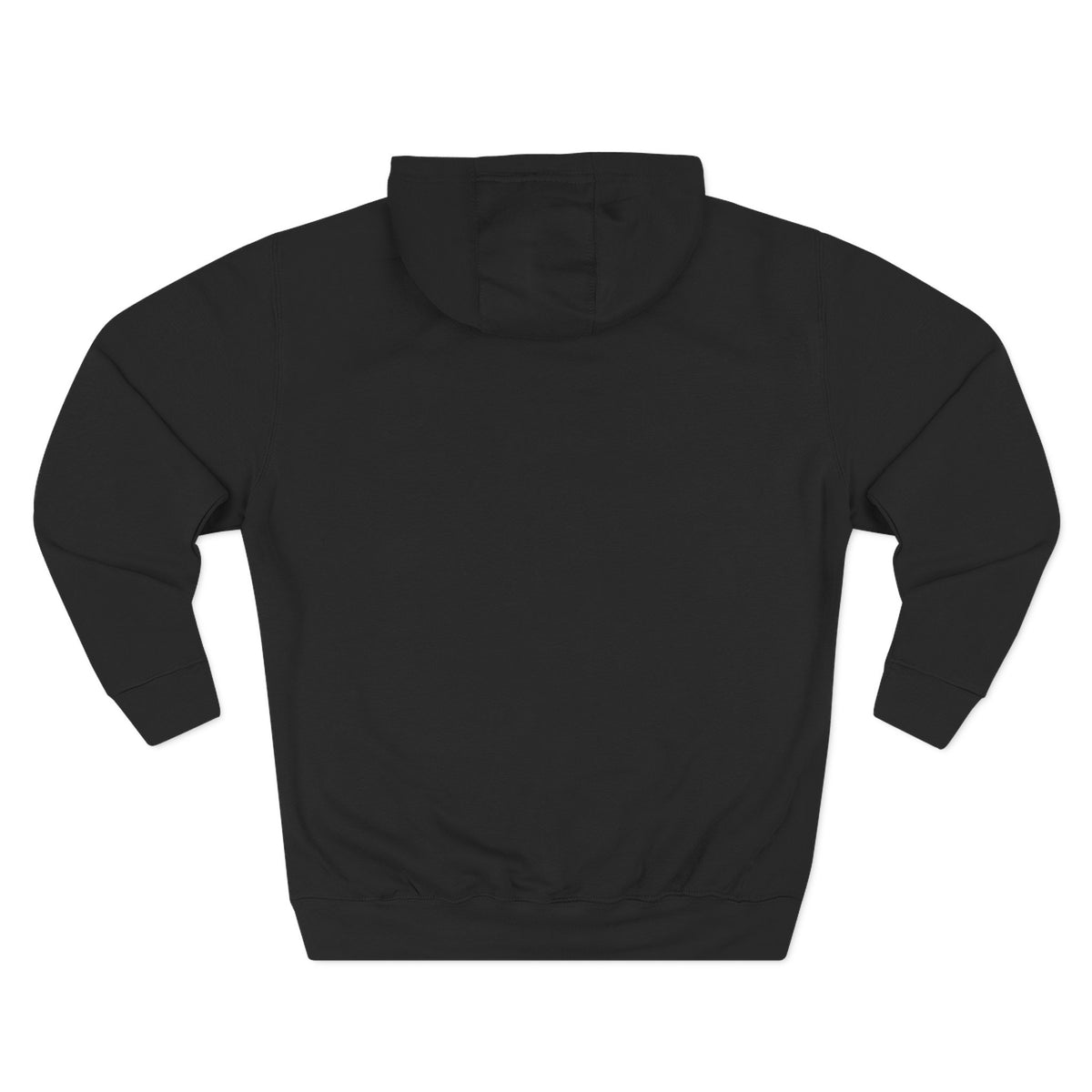Karak House Text Embroidered Three-Panel Fleece Hoodie