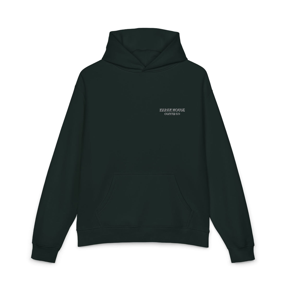 Karak House Monogram Embroidered Relaxed Hoodie