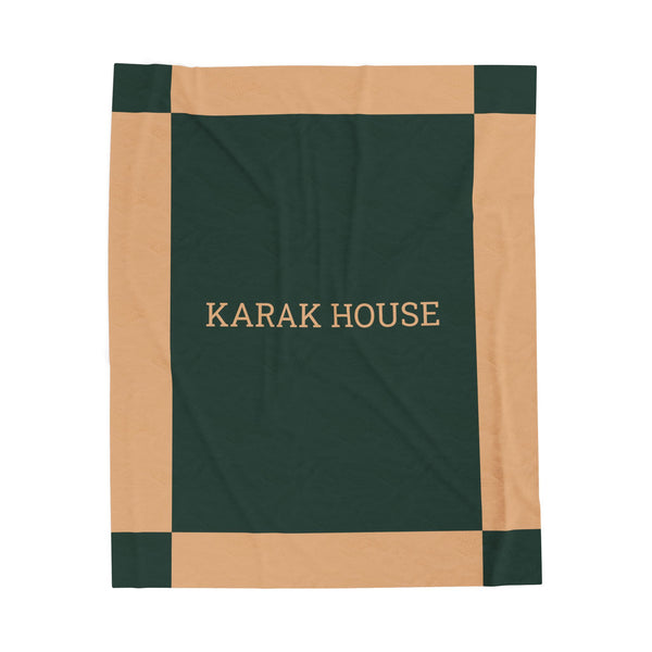 Karak House Velveteen Plush Blanket