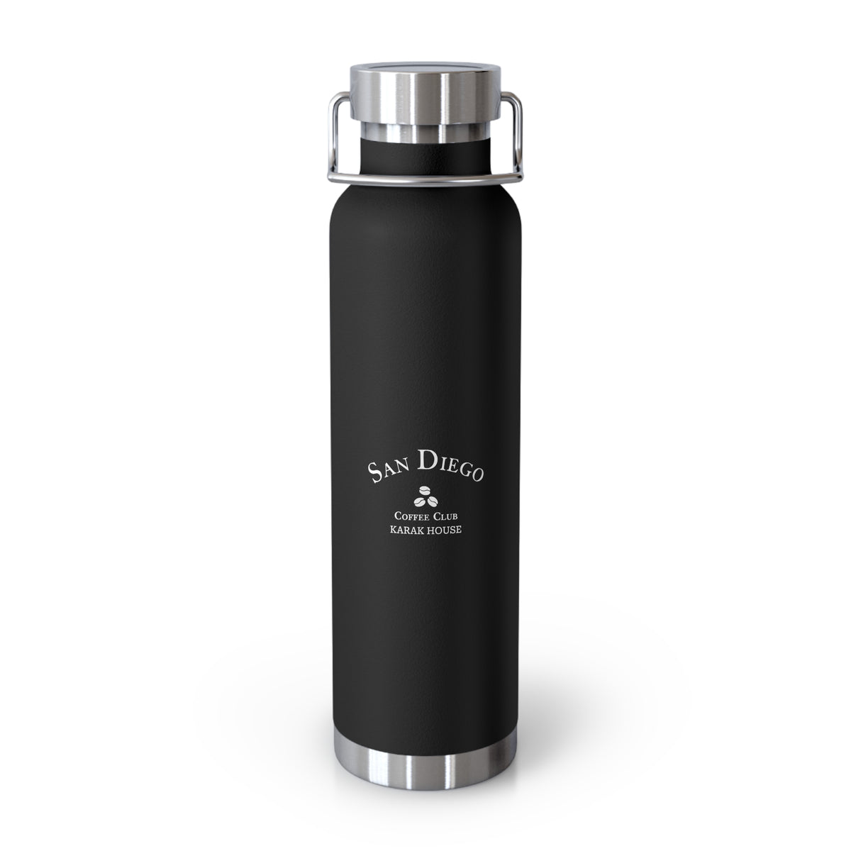 Coffee Club Copper Vacuum Insulated Bottle, 22oz